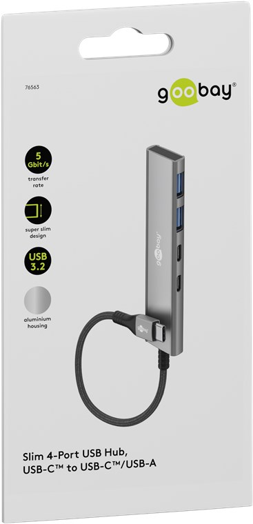USB-C HUB mit 4 Ports