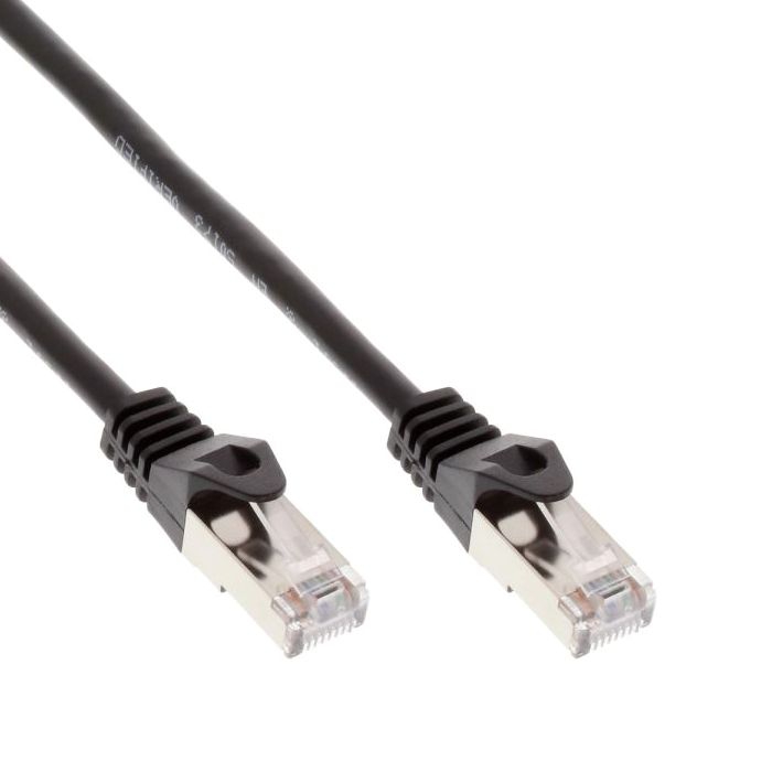 Netzwerkkabel Cat.5e SF/UTP PREMIUM schwarz 25cm Netzwerkkabel Cat.5e SF/UTP PREMIUM schwarz 25cm