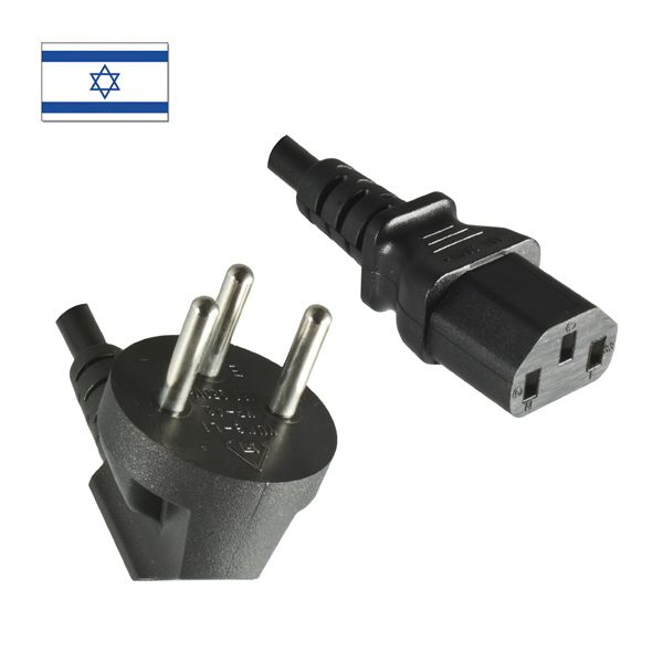 Kaltgerätekabel Stromkabel Netzkabel ISRAEL