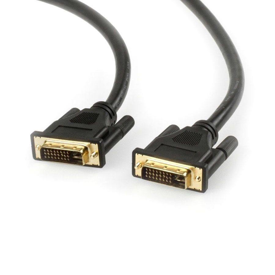 DVI-Kabel DVI-D DUAL-LINK 24+1 2m SCHWARZ DVI-Kabel DVI-D DUAL-LINK 24+1 2m SCHWARZ