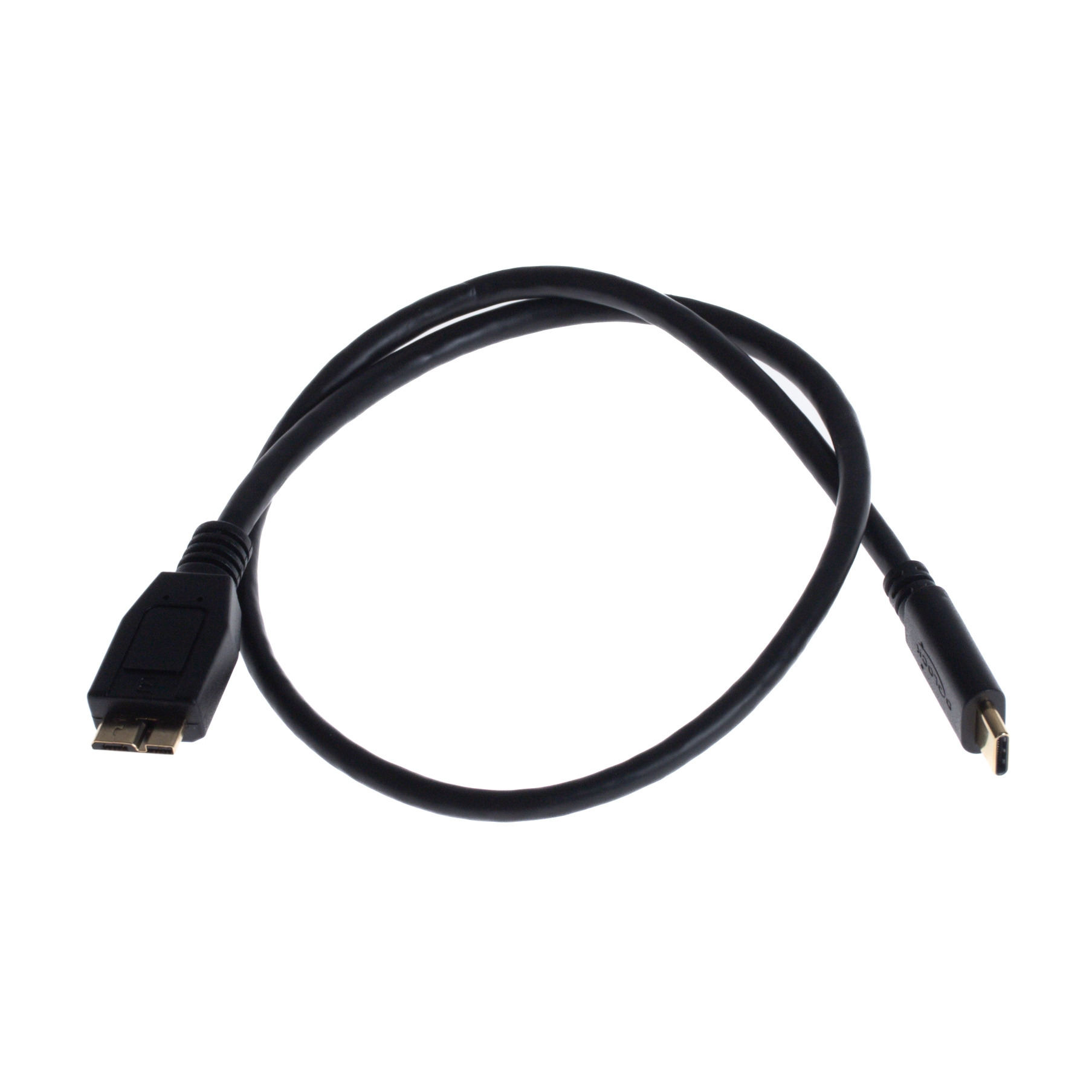 USB-Kabel Type-C™ Stecker auf USB 3.0 Micro B Stecker 50cm