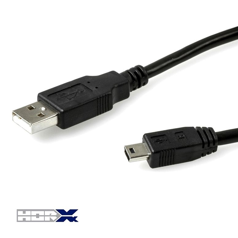 USB-Kabel A an Mini B PREMIUM 180cm