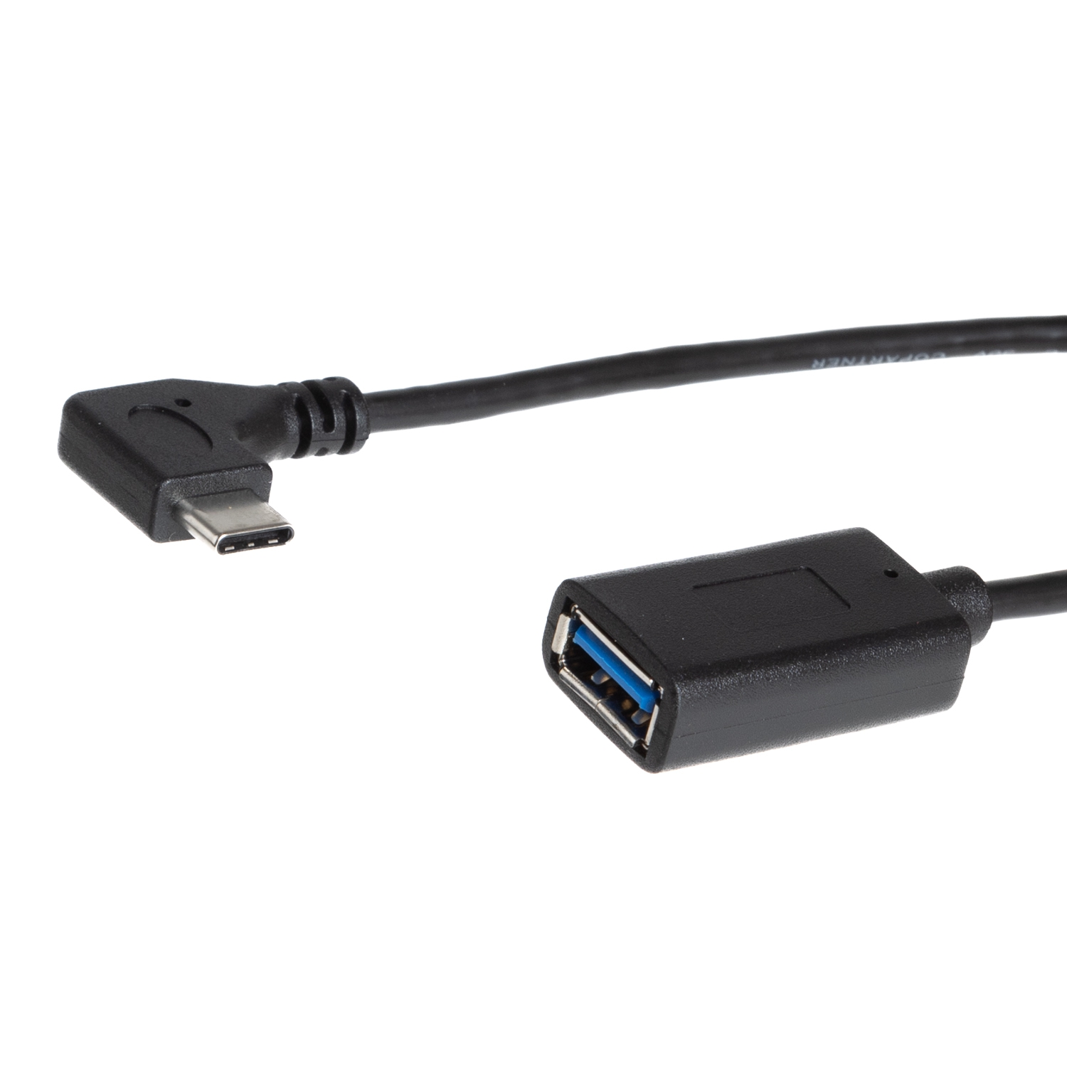 Kabel USB 3.1 Type-C™ Stecker gewinkelt auf USB 3.0 A Buchse 25cm Kabel USB 3.1 Type-C™ Stecker gewinkelt auf USB 3.0 A Buchse 25cm