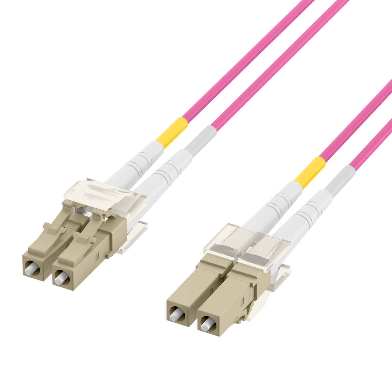 LWL Patchkabel LC/LC Duplex 50/125µm OM4 2m