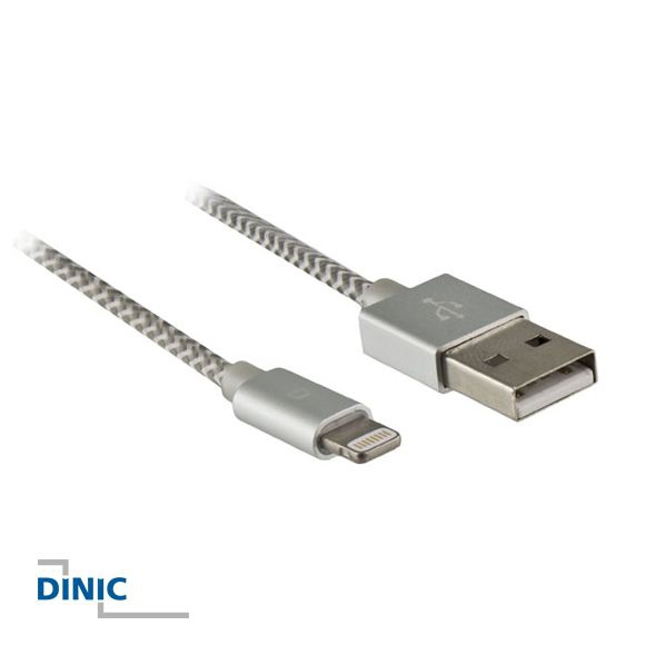 Lade- & Sync-Kabel für iPhone, USB A an Lightning-Port, Apple MFI zertifiziert, 1m Lade- & Sync-Kabel für iPhone, USB A an Lightning-Port, Apple MFI zertifiziert, 1m