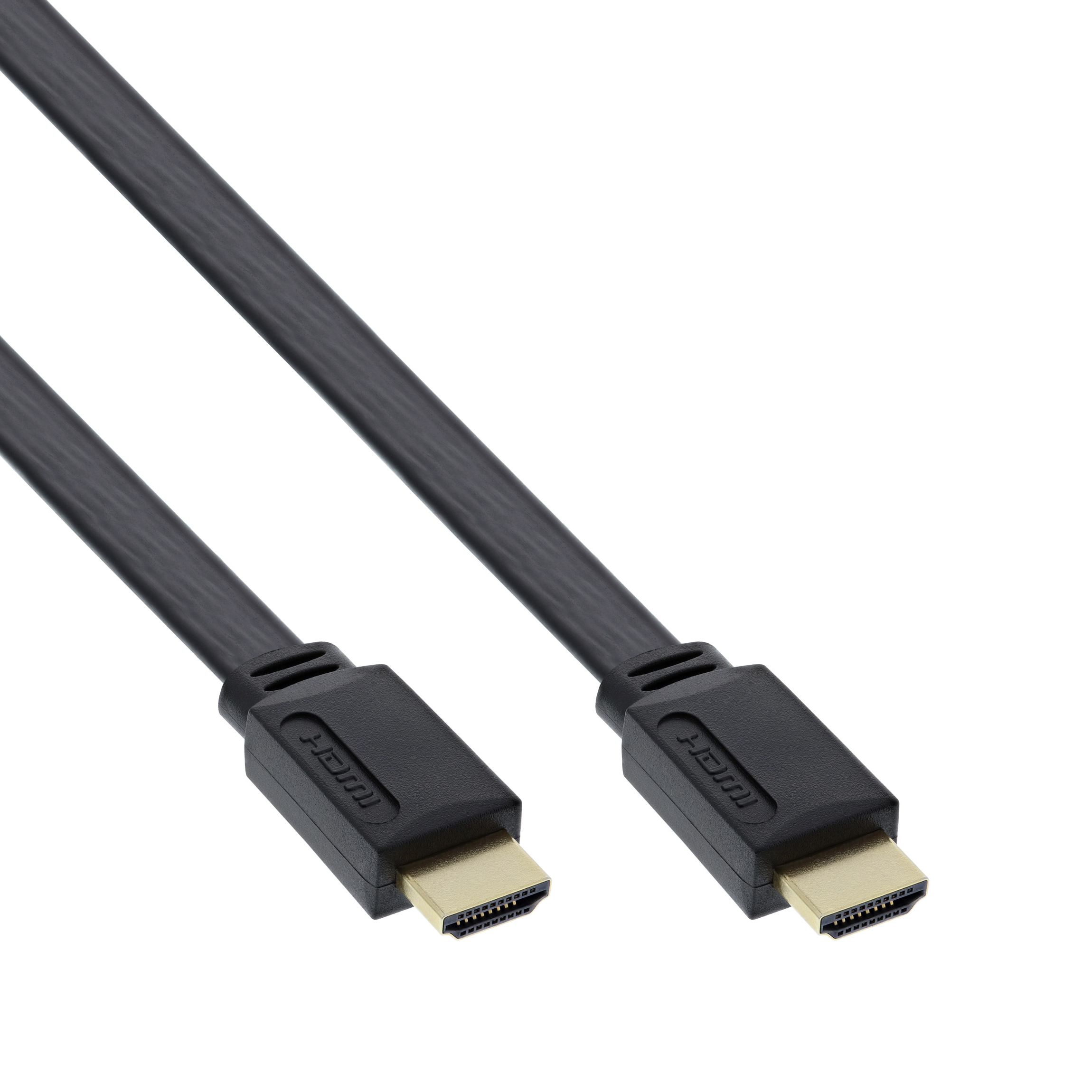 HDMI-Flachkabel, 2x HDMI-Stecker Typ A, 4K 2K, 1m HDMI-Flachkabel, 2x HDMI-Stecker Typ A, 4K 2K, 1m
