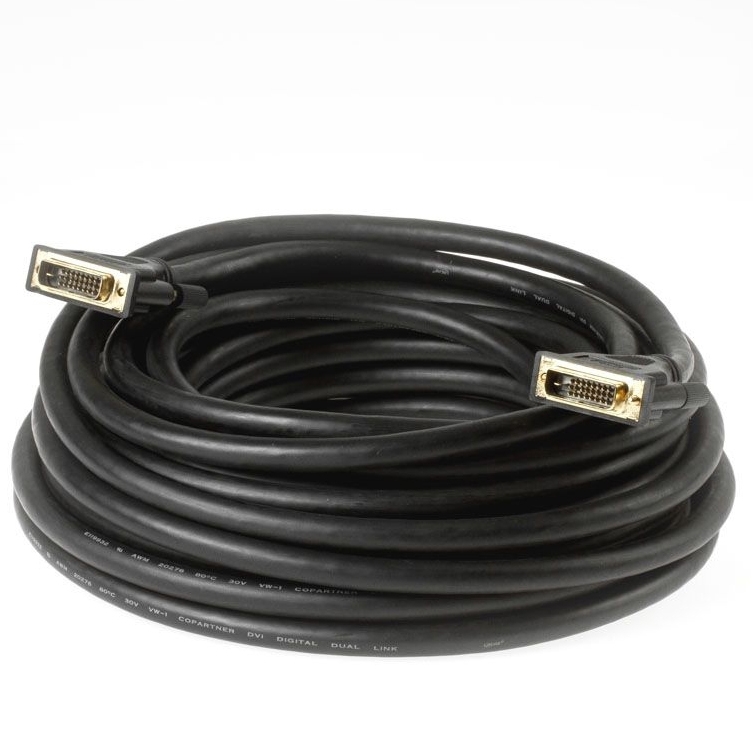DVI-Kabel DVI-D DUAL-LINK 24+1 15m