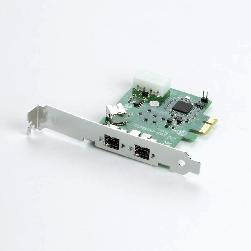 PCI Express Karte Firewire 800 2+1 Ports LSI-Chip PCI Express Karte Firewire 800 2+1 Ports LSI-Chip