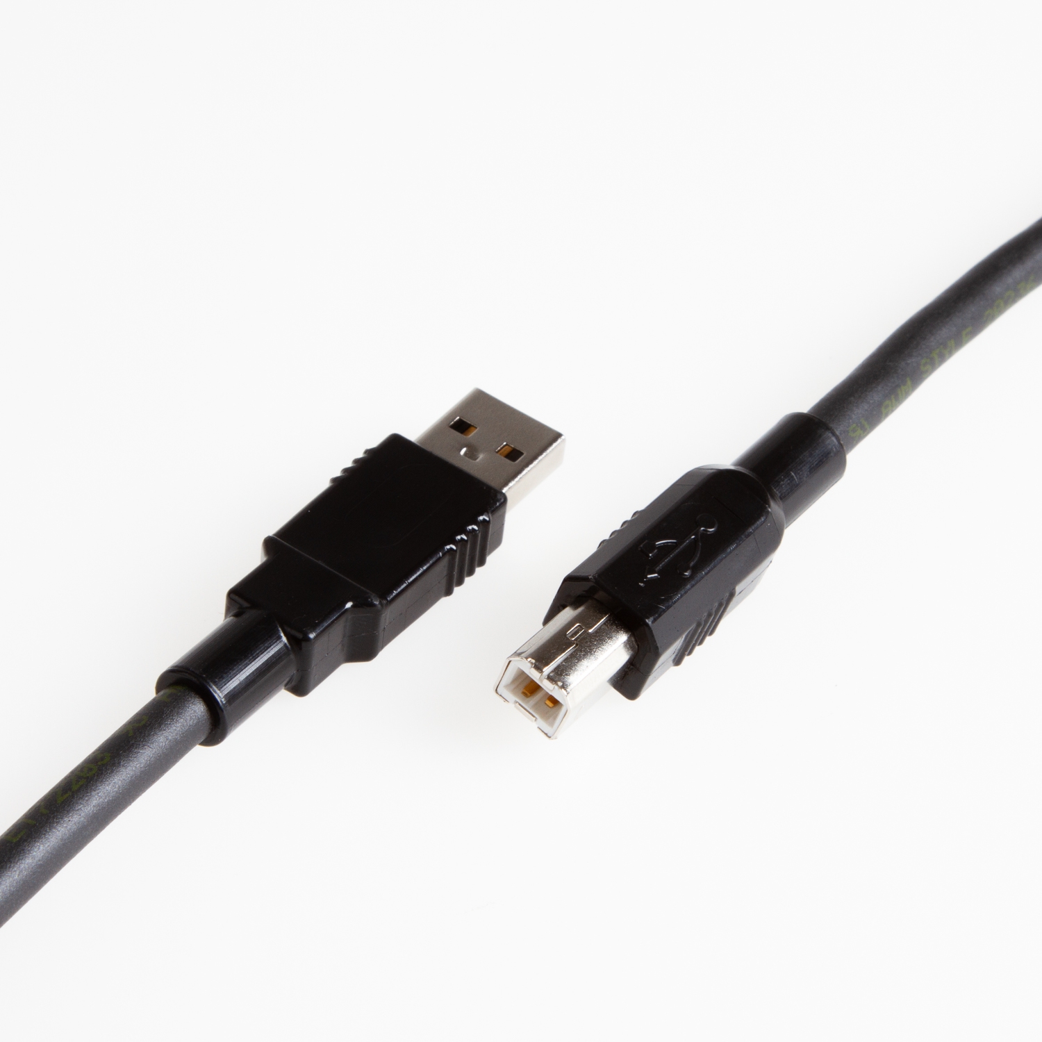 USB 2.0 Kabel PUR für Industrie u. Schleppkette, Typ A auf B, 5m