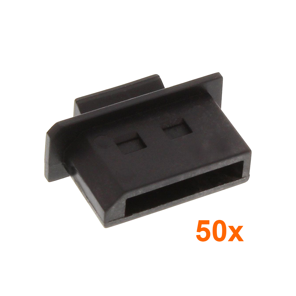 Staubschutzkappen für DisplayPort-Buchse VPE 50 Stk. Staubschutzkappen für DisplayPort-Buchse VPE 50 Stk.