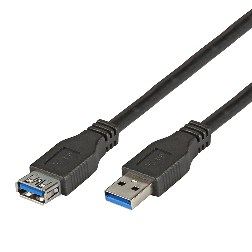 USB 3.0 Verlängerung AWG20 AWG30 A-Stecker an A-Buchse 1m USB 3.0 Verlängerung AWG20 AWG30 A-Stecker an A-Buchse 1m