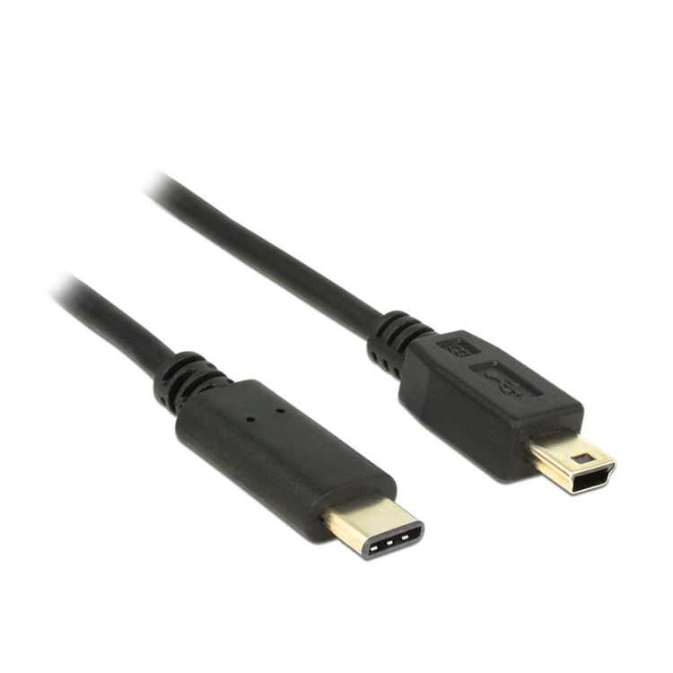 USB-Kabel Type-C™ Stecker auf Mini B Stecker 2m