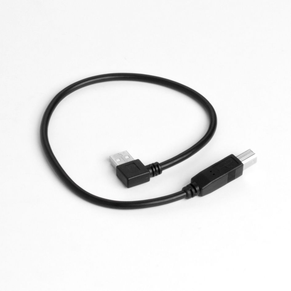 USB-Kabel Stecker A abgewinkelt LINKS 40cm USB-Kabel Stecker A abgewinkelt LINKS 40cm