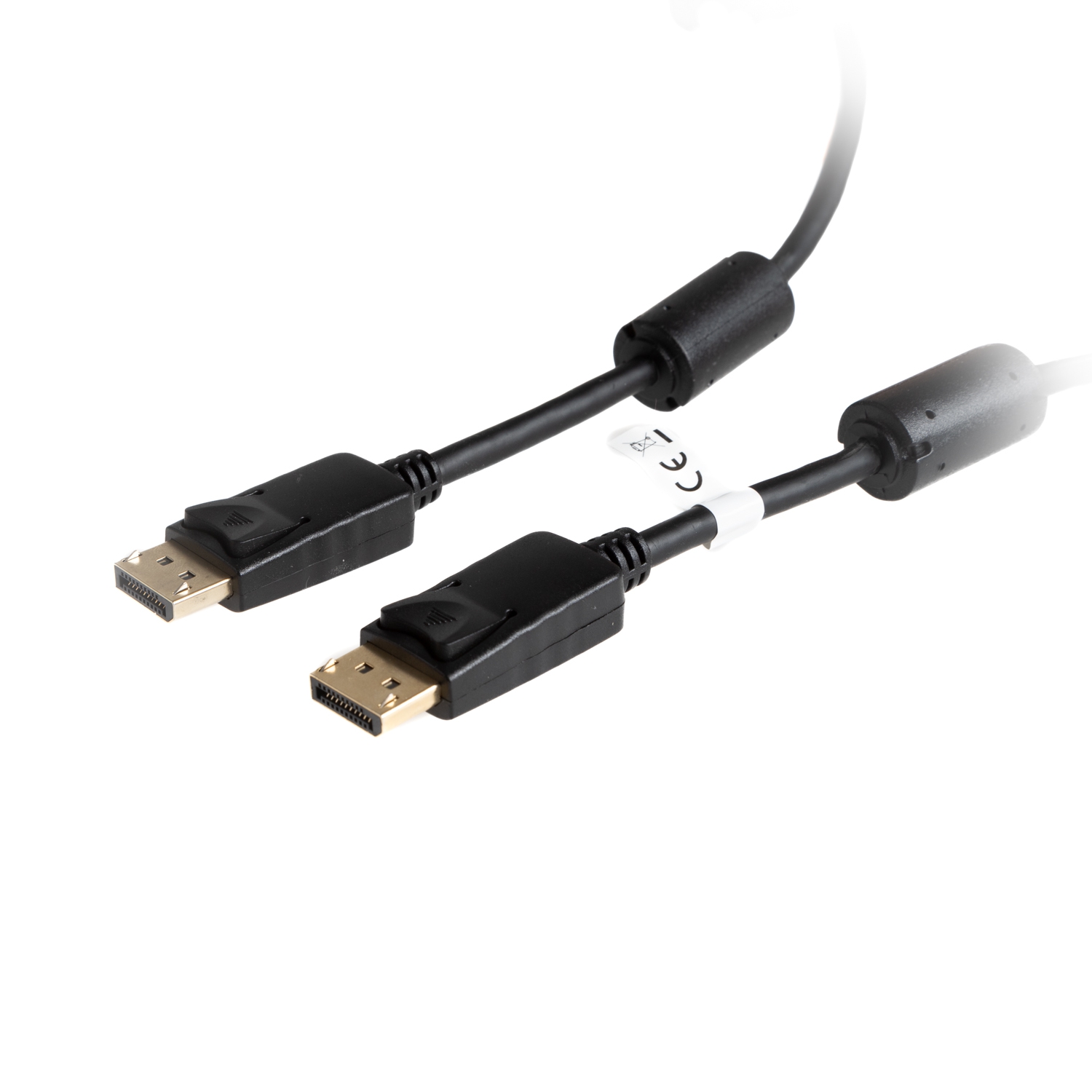 DisplayPort™ 1.2 Kabel mit Ferritkern 4K 1m