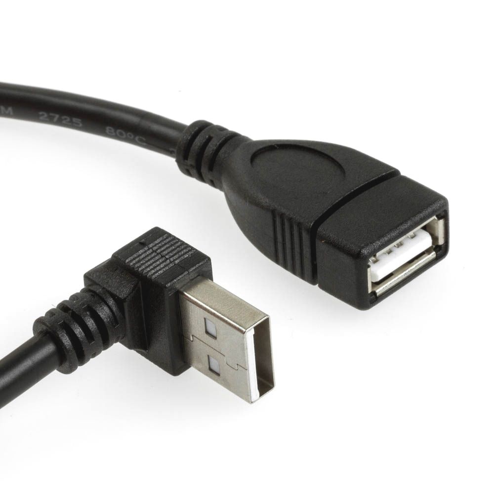 USB-Verlängerung AA ABGEWINKELT UNTEN 25cm