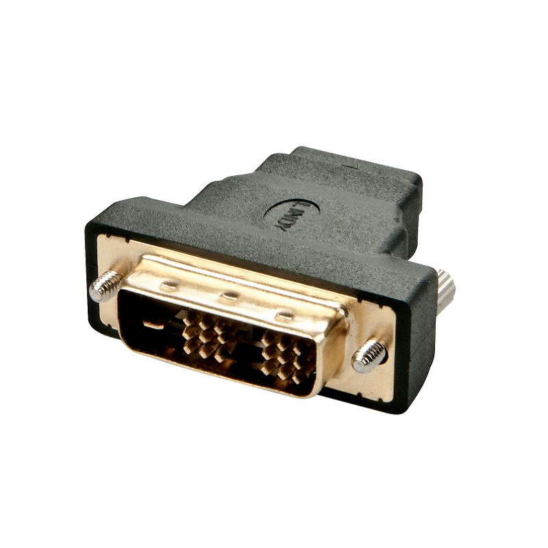 Adapter DVI 18+1 männlich auf HDMI weiblich Adapter DVI 18+1 männlich auf HDMI weiblich