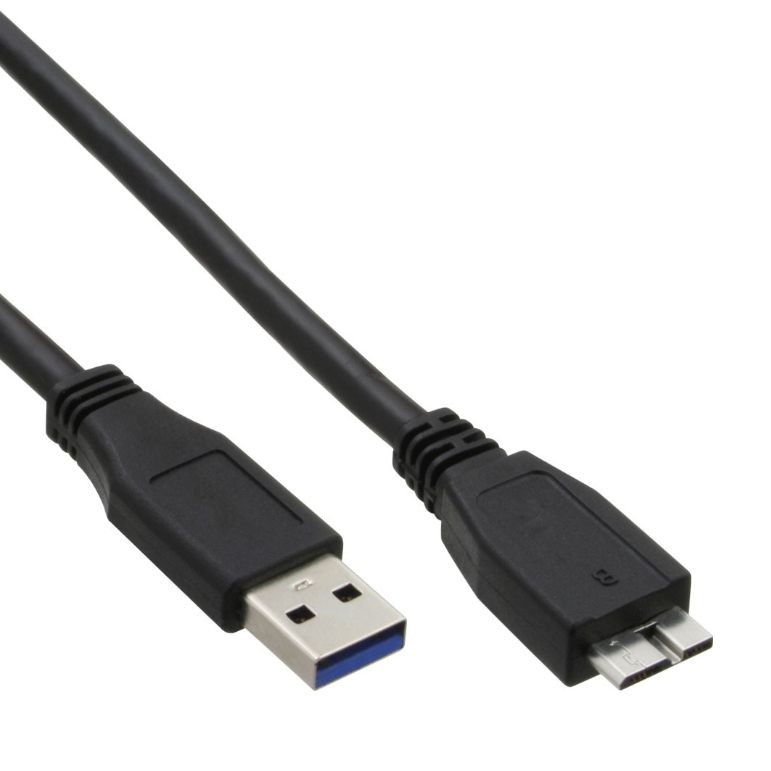 Kurzes MICRO USB 3.0 Kabel A auf Micro B 30cm Kurzes MICRO USB 3.0 Kabel A auf Micro B 30cm