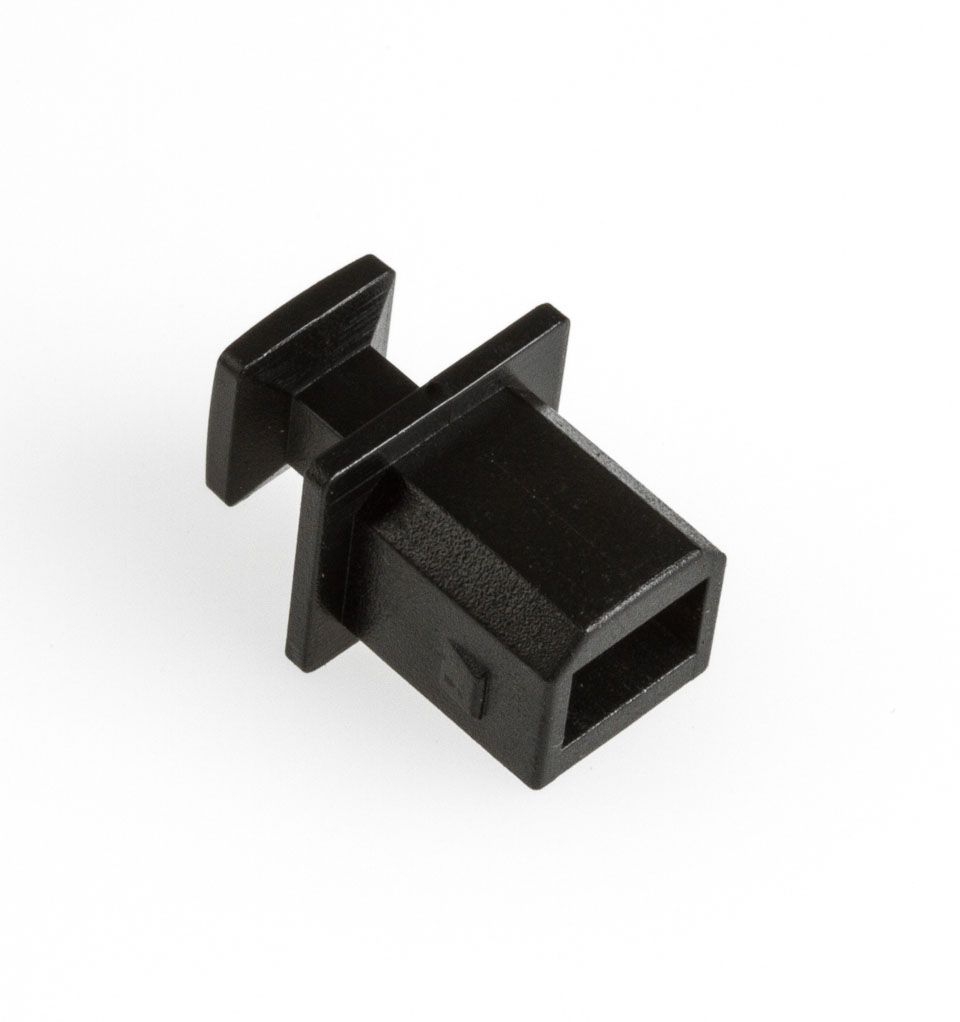 Staubschutzkappen für USB 2.0 B Buchse, VPE 50Stk. Staubschutzkappen für USB 2.0 B Buchse, VPE 50Stk.