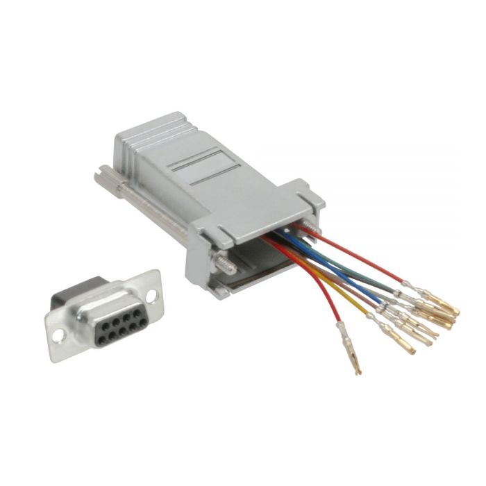 Adapter DSub-9 Buchse an RJ45 Buchse Adapter DSub-9 Buchse an RJ45 Buchse