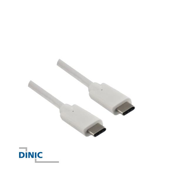 USB Kabel 2x Type-C™ Stecker, 10 Gbps, Power Delivery 5A, 1m, von DINIC