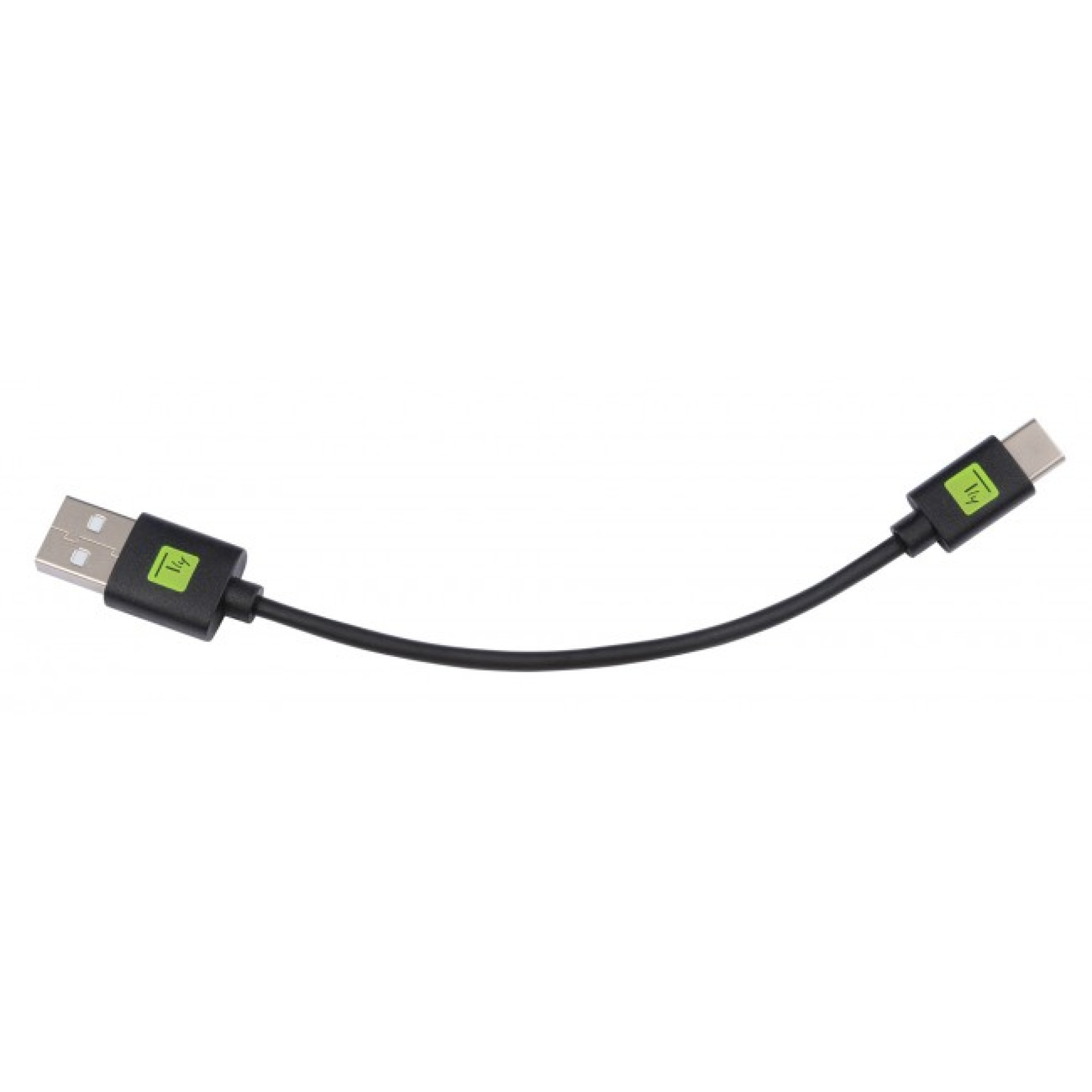 Kurzes USB-Kabel Type-C™ Stecker auf USB 2.0 A Stecker 16cm Kurzes USB-Kabel Type-C™ Stecker auf USB 2.0 A Stecker 16cm