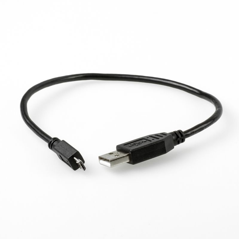 MICRO USB 2.0 Kabel, Stecker USB A an Micro B, 30cm