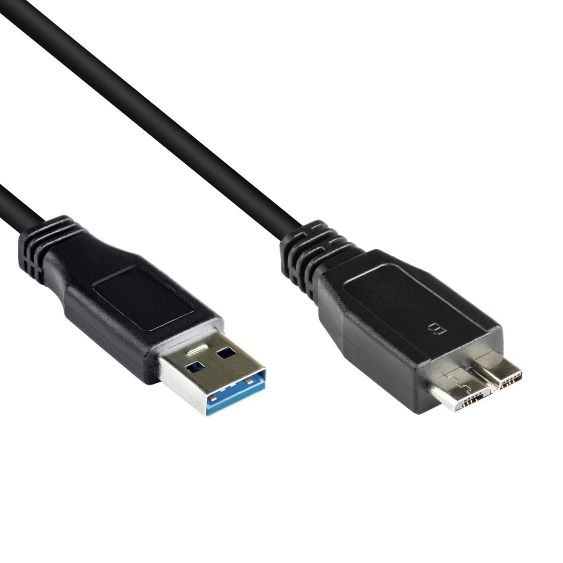 MICRO USB 3.0 Kabel A auf Micro B 20cm MICRO USB 3.0 Kabel A auf Micro B 20cm