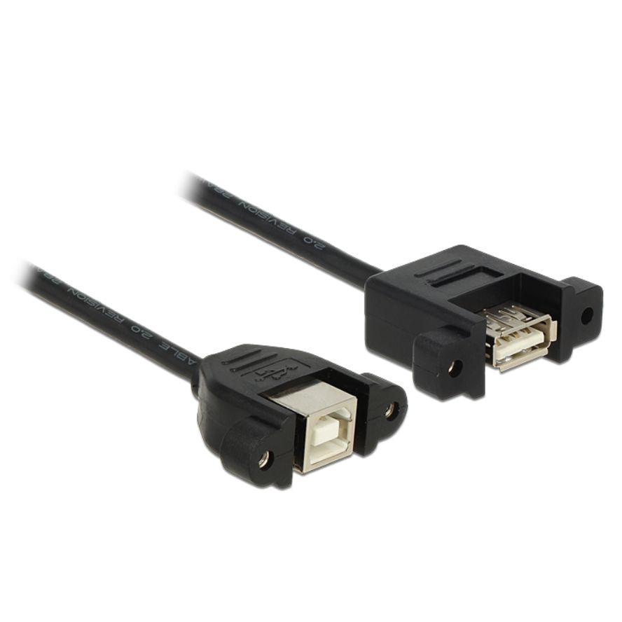 USB 2.0 Montagekabel A-Buchse B-Buchse 25cm USB 2.0 Montagekabel A-Buchse B-Buchse 25cm