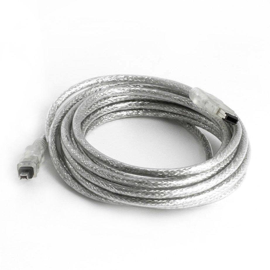 Firewire Kabel 4-polig auf 6-polig PREMIUM 450cm Firewire Kabel 4-polig auf 6-polig PREMIUM 450cm