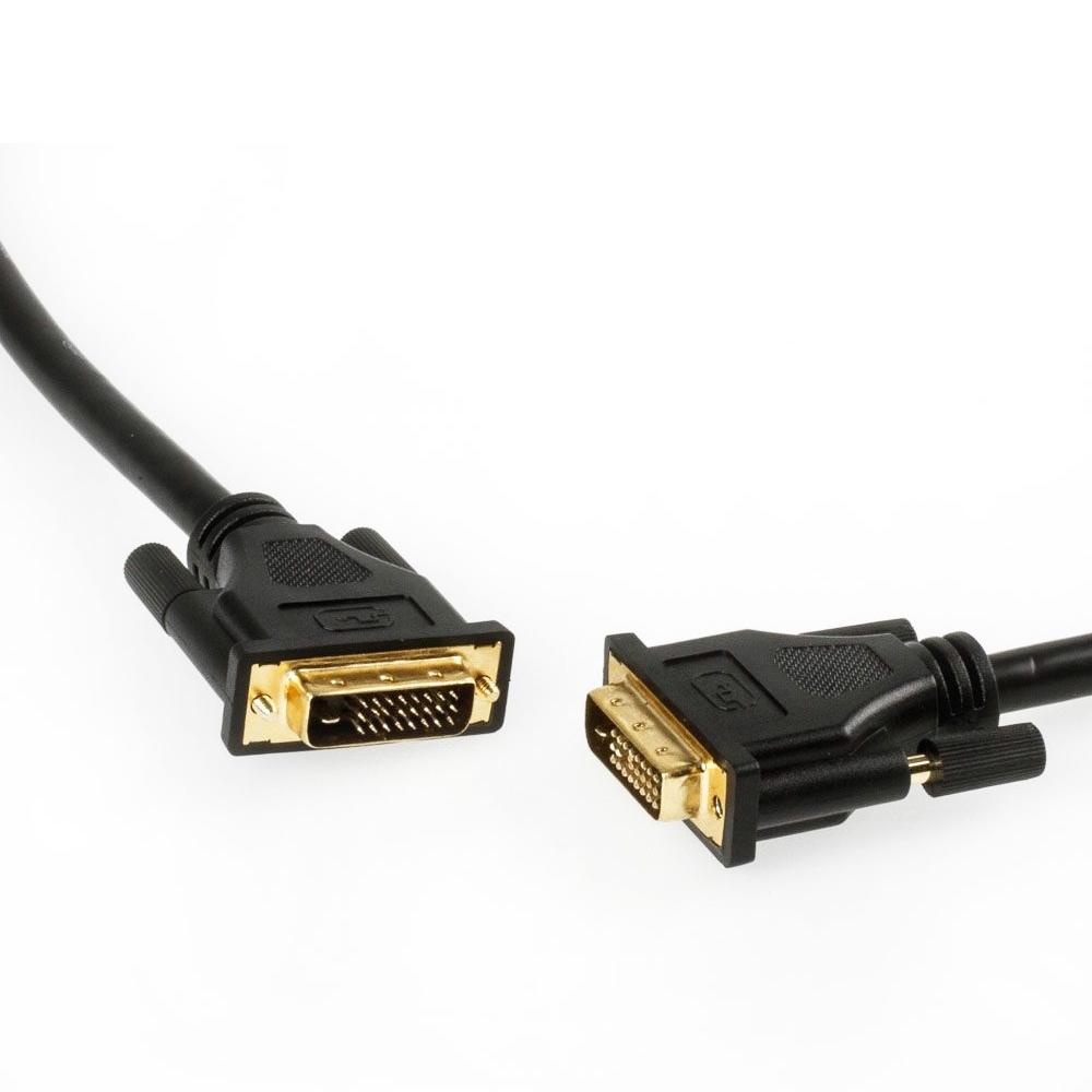 DVI-Kabel DVI-D DUAL-LINK 24+1 - RARITÄT in 1m Länge