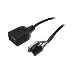 USB-Adapterkabel A-Buchse an 5x Pfostenverbinder USB-Adapterkabel A-Buchse an 5x Pfostenverbinder