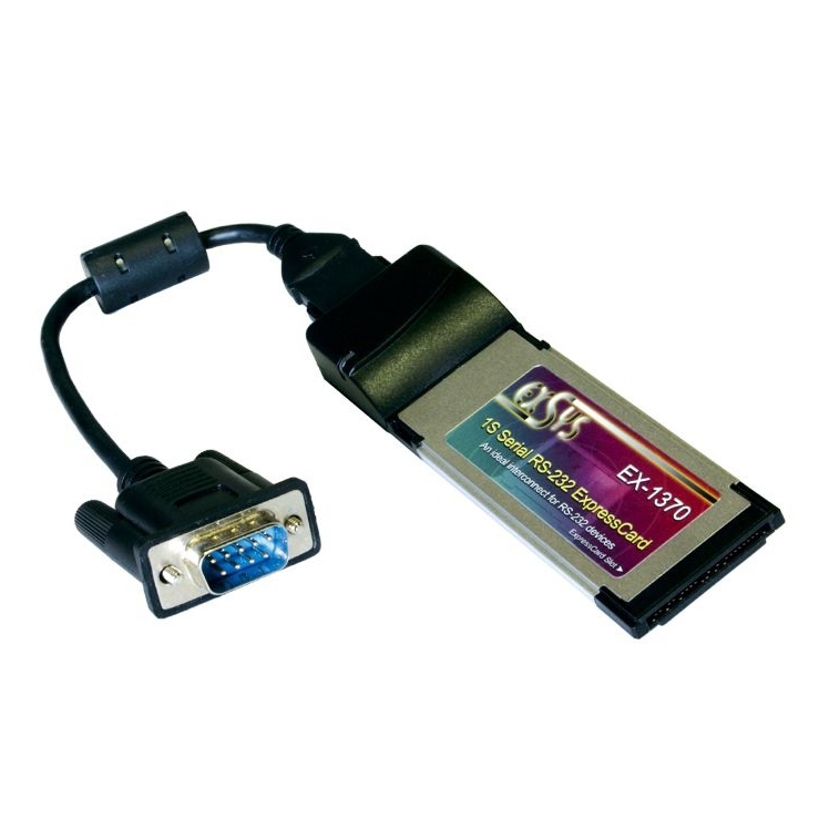 ExpressCard Seriell RS-232 OXFORD 34mm 1 Port, Typ EXSYS EX-1370 ExpressCard Seriell RS-232 OXFORD 34mm 1 Port, Typ EXSYS EX-1370
