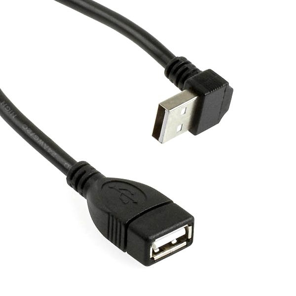 USB-Verlängerung AA ABGEWINKELT OBEN 50cm