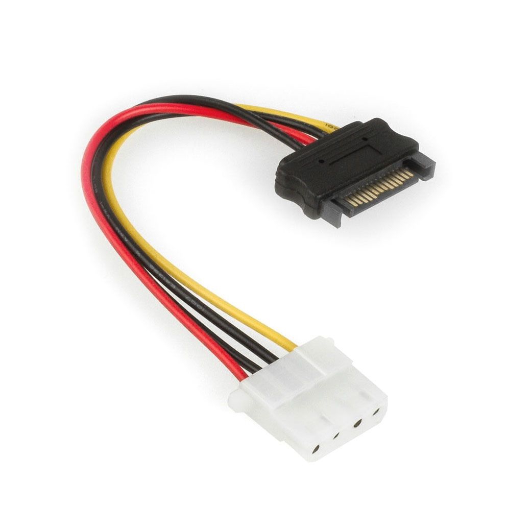 Stromadapter SATA-Power an IDE-UDMA-Laufwerk (5.25") Stromadapter SATA-Power an IDE-UDMA-Laufwerk (5.25")