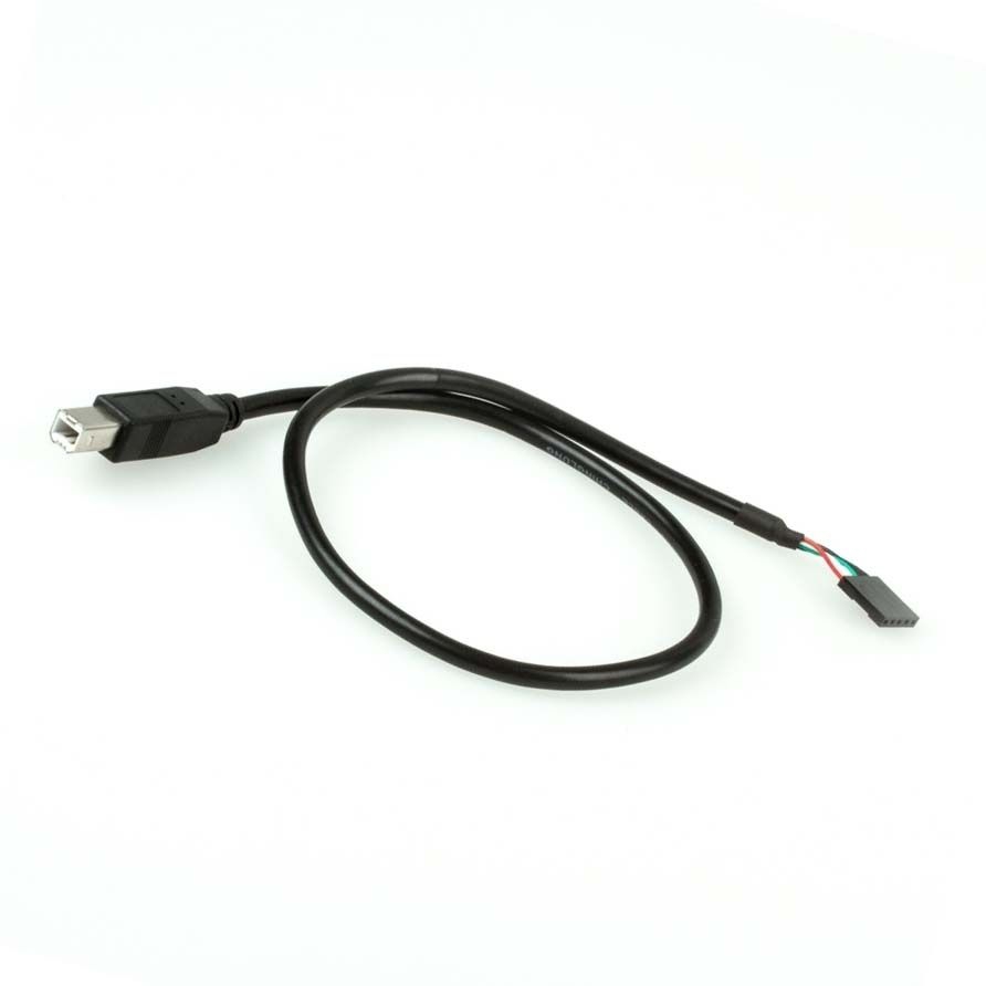 USB 2.0 Kabel, B-Stecker auf 5-poligen Boardstecker, 30cm USB 2.0 Kabel, B-Stecker auf 5-poligen Boardstecker, 30cm