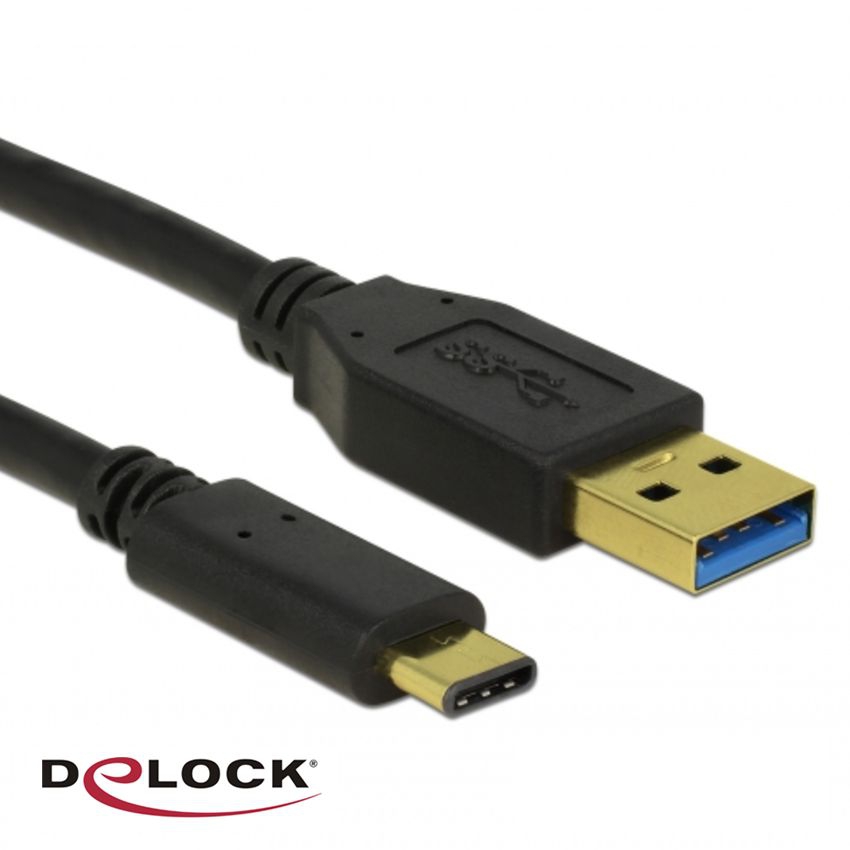 USB-Kabel Type-C™ Stecker auf A-Stecker, USB 3.1 Gen. 2, 10 Gbps, 1m