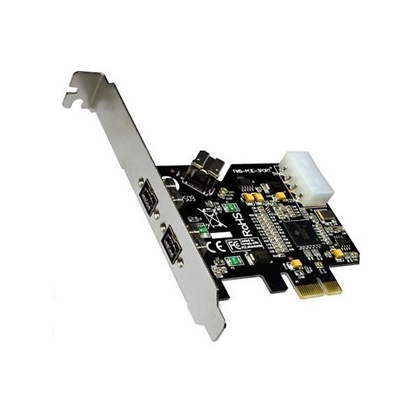 PCI Express Karte Firewire 800 2+1 Ports TI Chip PCI Express Karte Firewire 800 2+1 Ports TI Chip