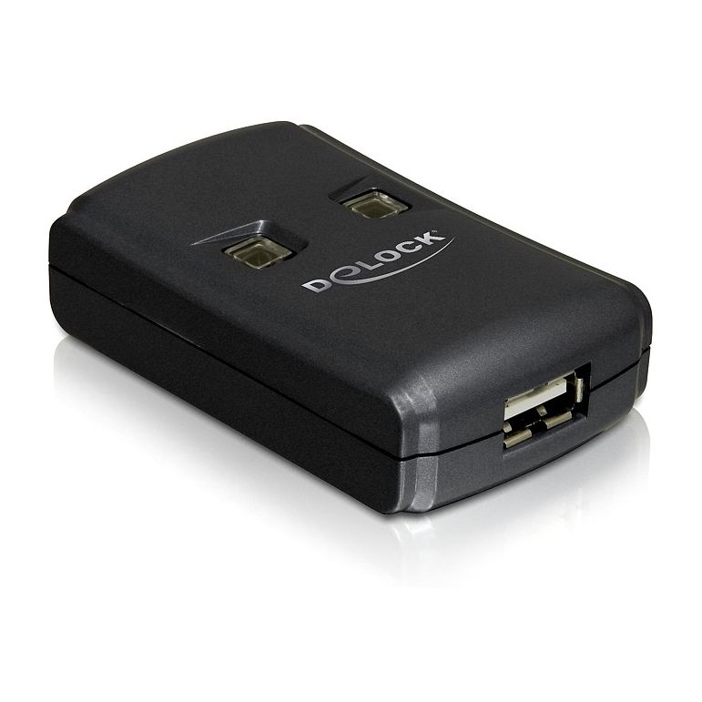 USB-Umschalter: 2 PCs teilen 1 Drucker (USB 2.0)