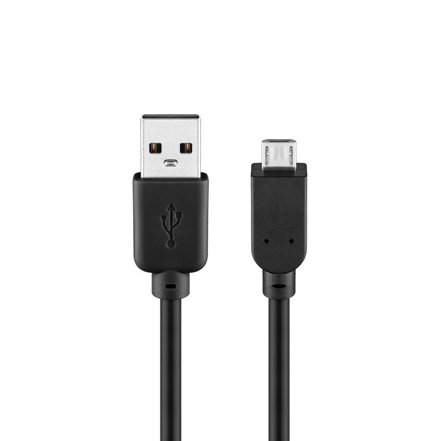 MICRO USB 2.0 Kabel, Stecker USB A an Micro B, 60cm MICRO USB 2.0 Kabel, Stecker USB A an Micro B, 60cm