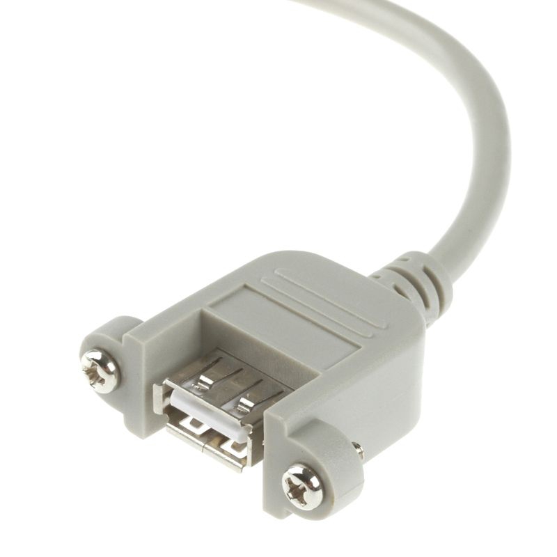 USB 2.0 Kabel A-Buchse anschraubbar an JST PHR5, ca. 40cm