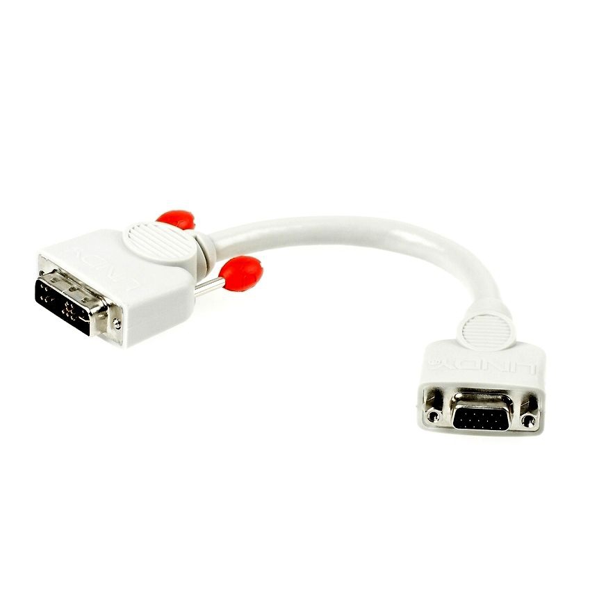DVI-I-Adapterkabel: DVI Stecker auf VGA Kupplung PREMIUM DVI-I-Adapterkabel: DVI Stecker auf VGA Kupplung PREMIUM