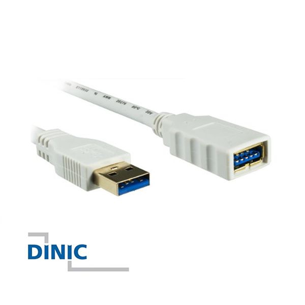 USB 3.0 Verlängerung A-Stecker an A-Buchse 2m weiss USB 3.0 Verlängerung A-Stecker an A-Buchse 2m weiss