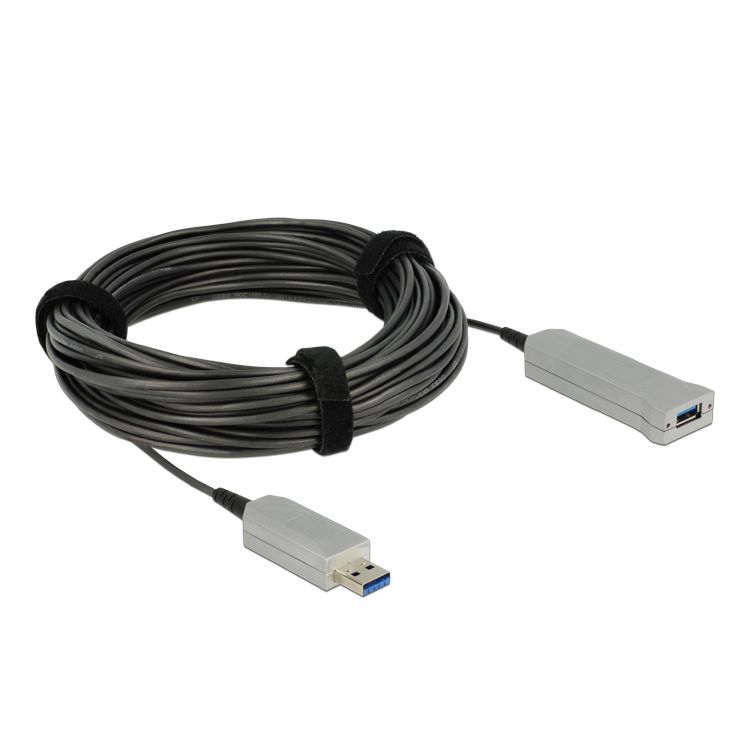 Aktives Optisches Kabel USB 3.0 A Stecker auf A Buchse 20 m Aktives Optisches Kabel USB 3.0 A Stecker auf A Buchse 20 m