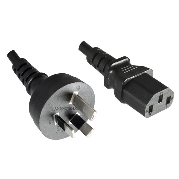 Kaltgerätekabel Stromkabel Netzkabel AUSTRALIEN 180cm Kaltgerätekabel Stromkabel Netzkabel AUSTRALIEN 180cm