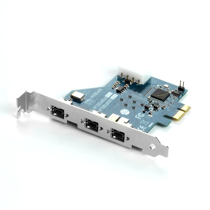 PCI Express Karte Firewire 800 3 Ports LSI-Chip PCI Express Karte Firewire 800 3 Ports LSI-Chip