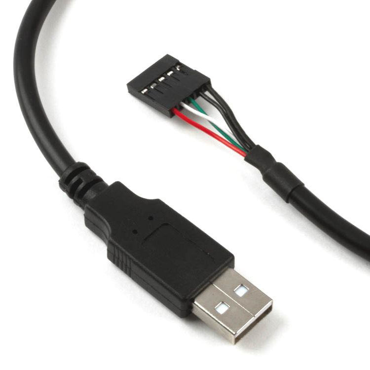 USB-Kabel A-Stecker auf 5-poligen Boardstecker 30cm USB-Kabel A-Stecker auf 5-poligen Boardstecker 30cm