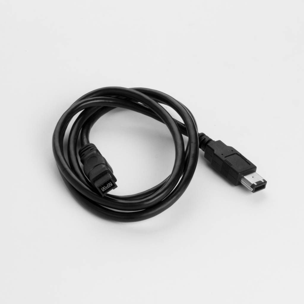 Firewire Kabel 9-polig auf 6-polig 150cm SCHWARZ Firewire Kabel 9-polig auf 6-polig 150cm SCHWARZ