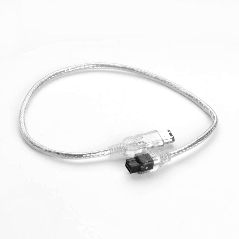 Firewire 800-400 Kabel 9-polig auf 6-polig PREMIUM-QUALITÄT 50cm Firewire 800-400 Kabel 9-polig auf 6-polig PREMIUM-QUALITÄT 50cm
