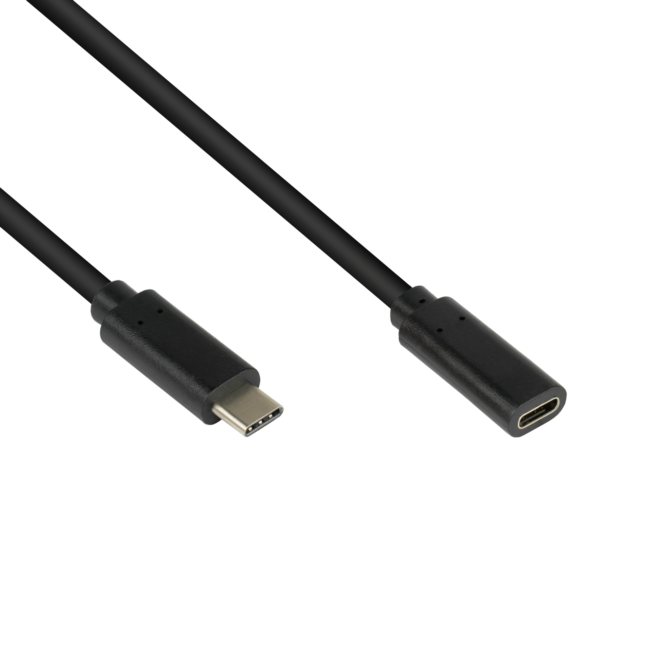 USB-Verlängerungskabel Type-C™ Stecker-Buchse, 10Gbps, 50cm USB-Verlängerungskabel Type-C™ Stecker-Buchse, 10Gbps, 50cm