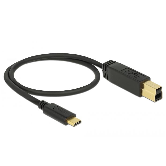 USB-Kabel Type-C™ Stecker auf USB 3.0 B Stecker 50cm